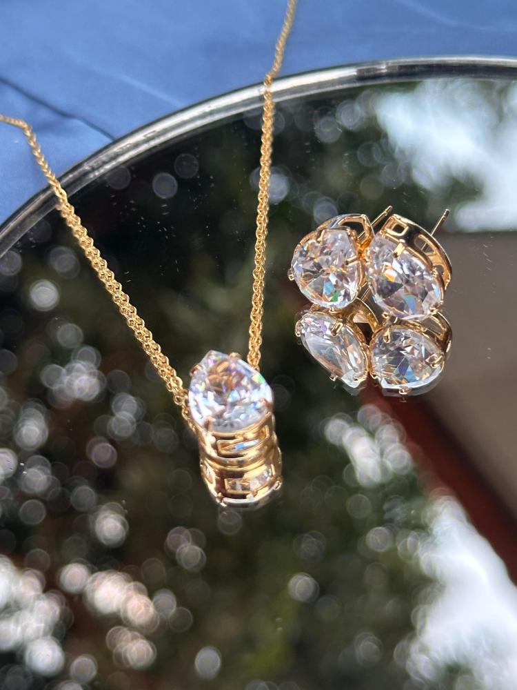 Conjunto de Cristal 