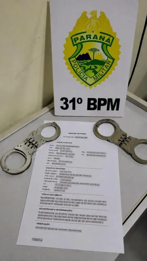 Homem é preso durante cumprimento de mandado em Assis Chateaubriand