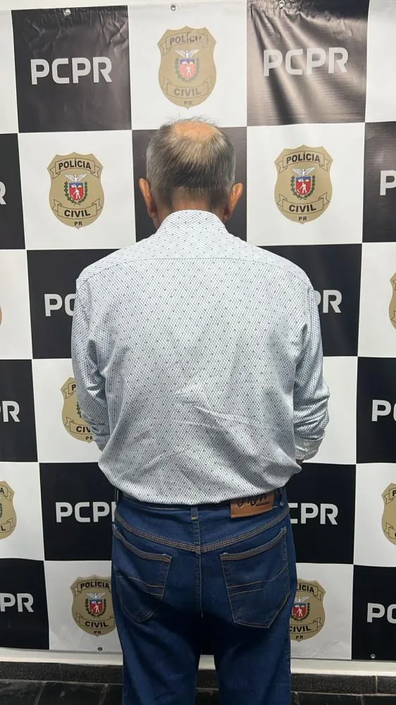 Idoso de 72 anos é preso em Cascavel após condenação definitiva por estupro de vulnerável