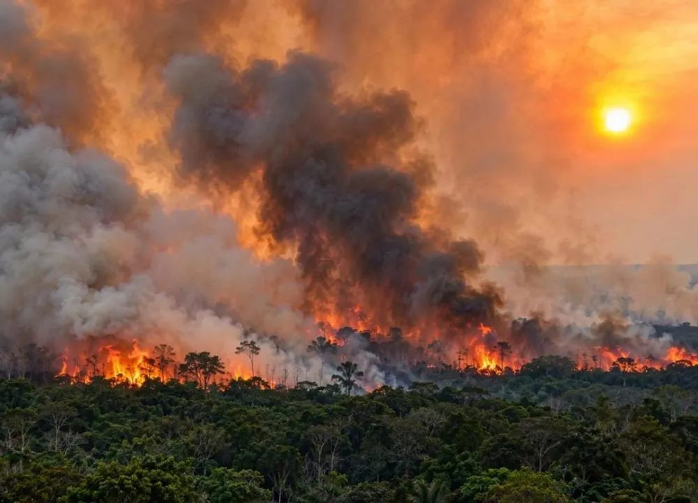 A Amazônia queima, Manaus respira fumaça e os presidenciáveis parecem ter assuntos mais importantes